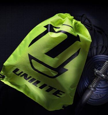 UNILITE Yellow Drawstring Gym Bag