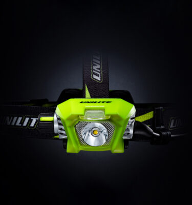 UNILITE 1100 Lumen Headtorch with Twist Dimmer Switch