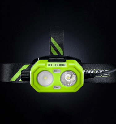 UNILITE 1600 Lumen Powerful Headtorch with Removable Power Bank