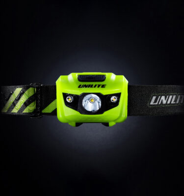 UNILITE 200 Lumen Helmet Headtorch 3xAAA