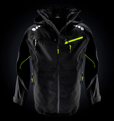 UNILITE Black Waterproof Coat